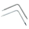 Superior Tool Faucet Seat Wrench Set Silver 2 pc 3765